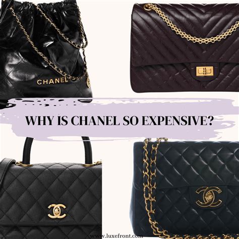 where are the prices on chanel website|why is chanel so expensive.